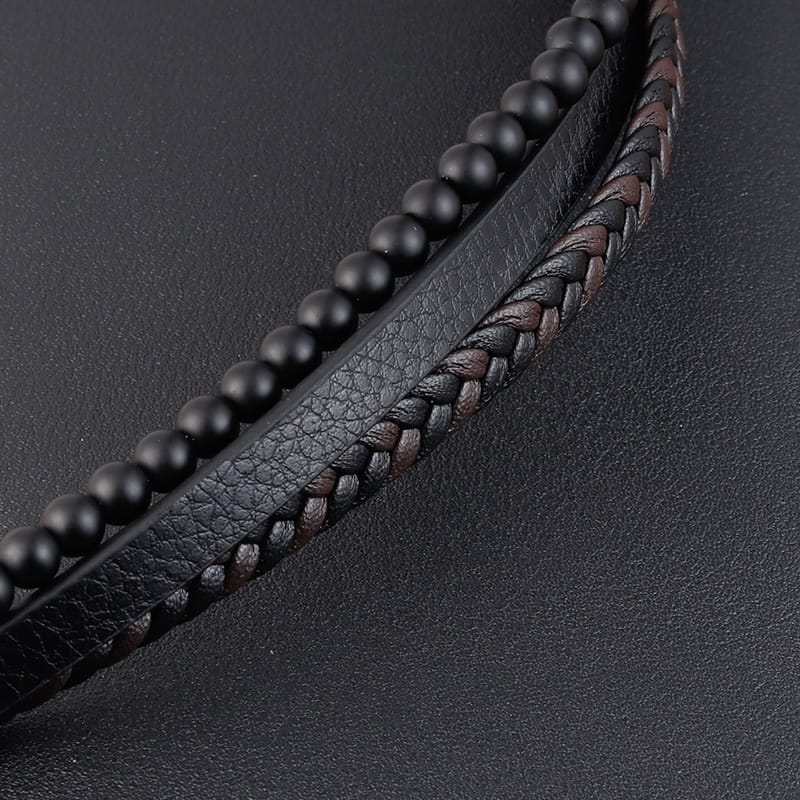 Bratara-barbati-piele-naturala-negru-maro-Colin5